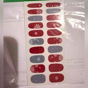 Holiday nail wraps/stickers